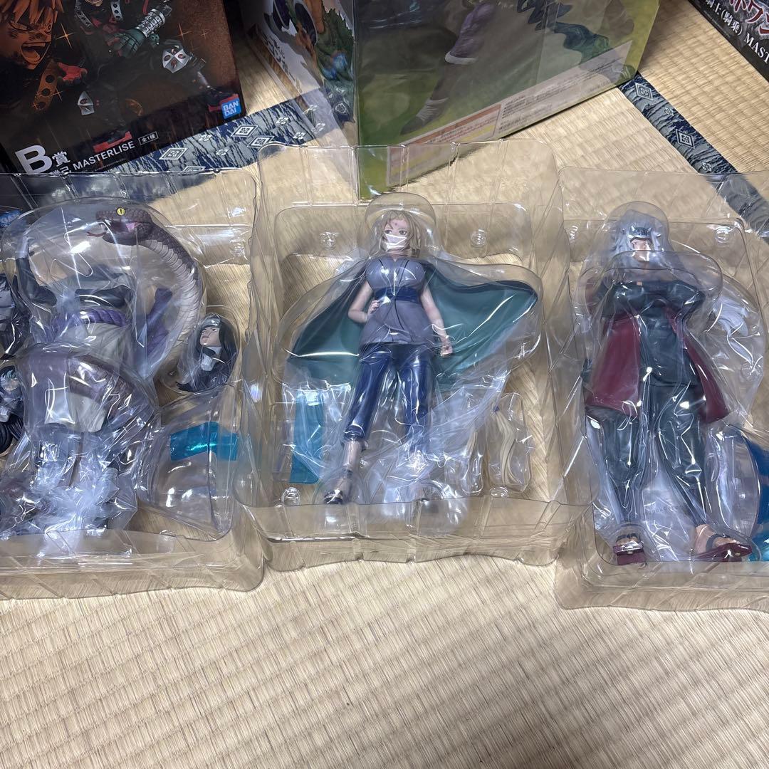 NARUTO疾風伝 伝説の三忍MASTERLISE ３体セット