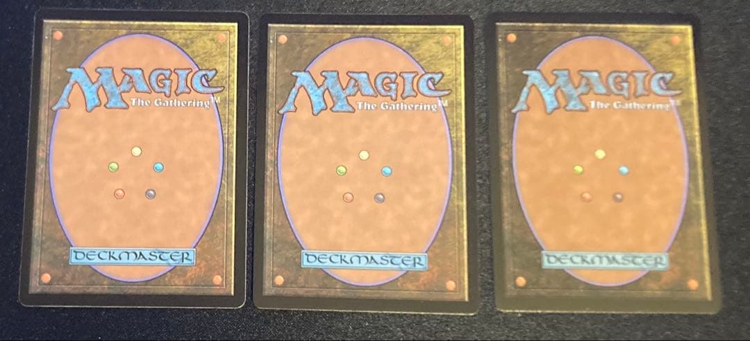 MTG 日本語版　新緑の地下墓地　旧枠　3枚セット