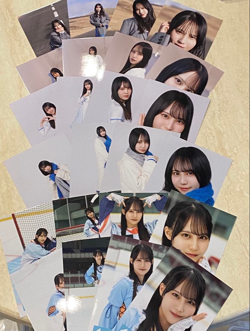 松尾桜 日向坂46 クリフハンガー クレッシェンド 生写真 コンプ 3