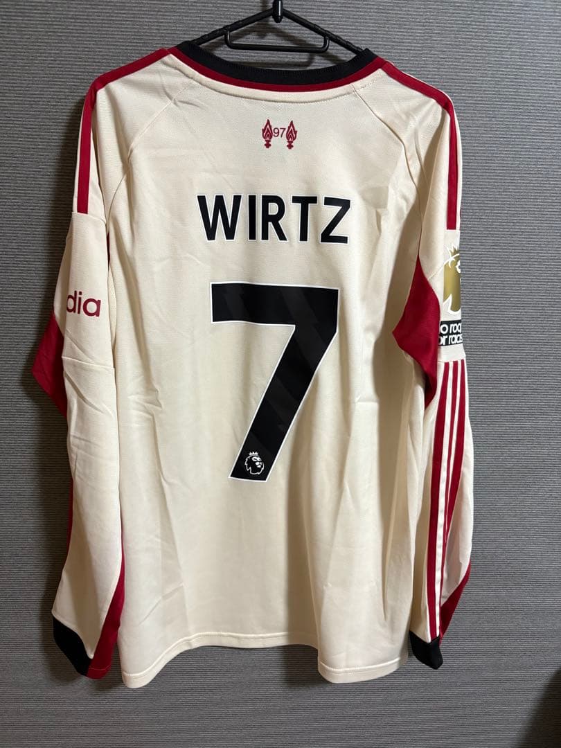 本日限定値下げ　リヴァプール　ヴィルツ　2ndユニフォーム