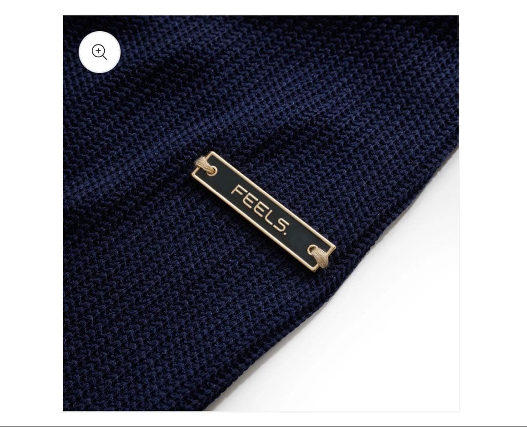 【即完売】THERMAL SHIRT NAVY FEELS.