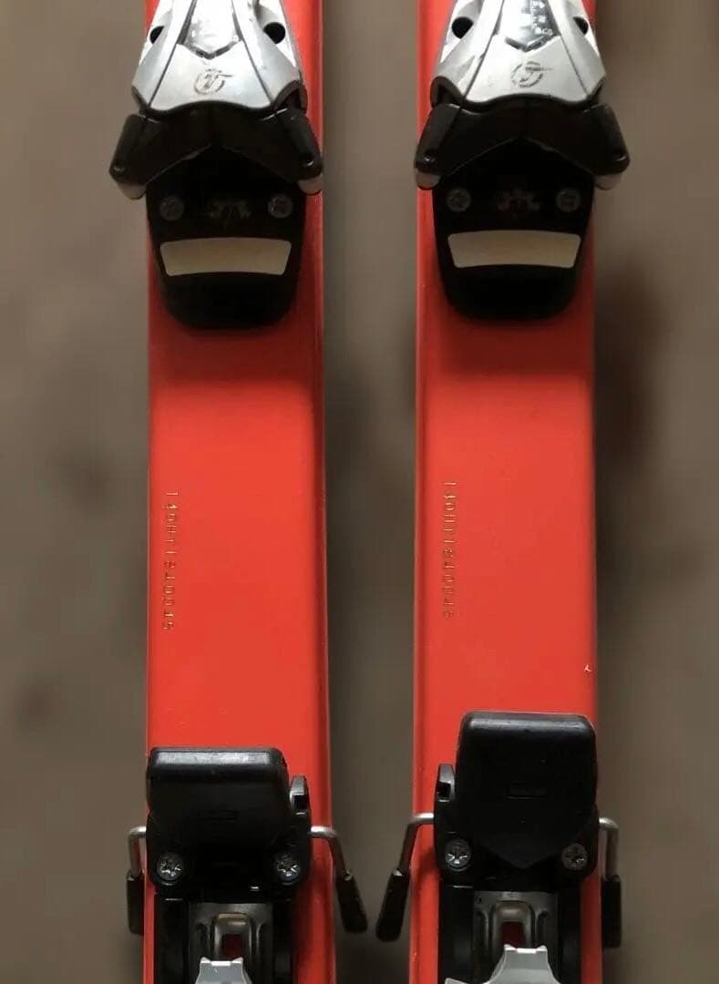 ジュニアスキーセット　スキー板／ビンディング／ストック／ホルダーベルト【140】