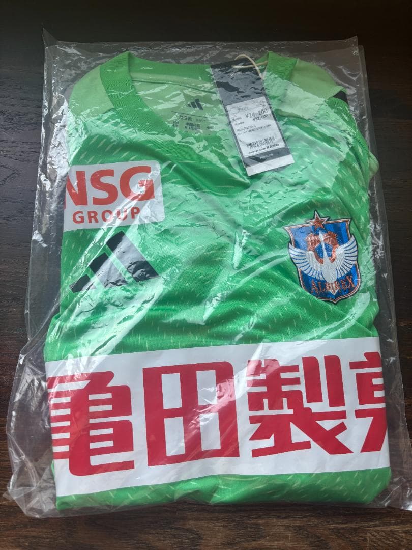 アルビレックス新潟 2025 1st GKユニフォーム　新品未使用