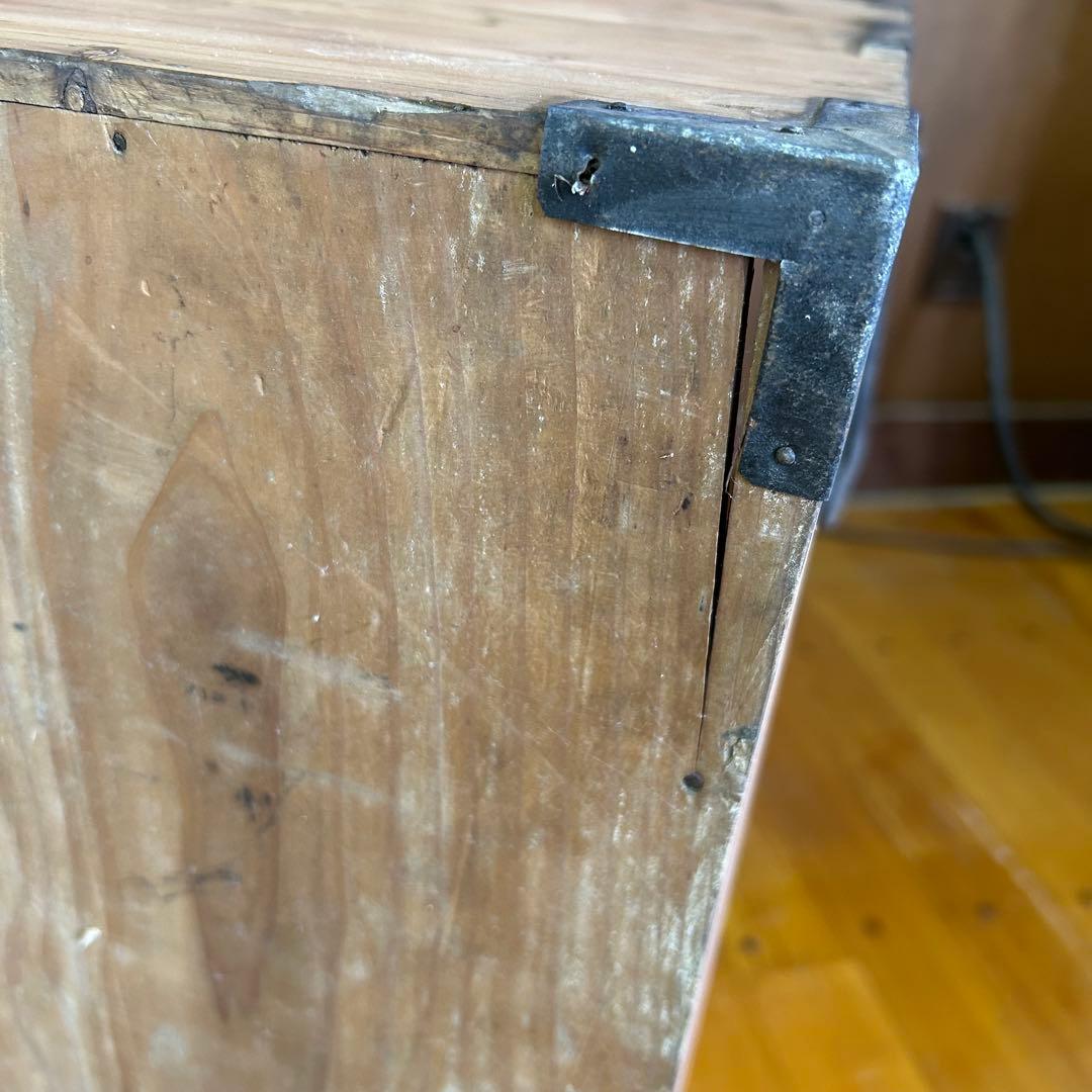 古箪笥 店舗什器 棚　a