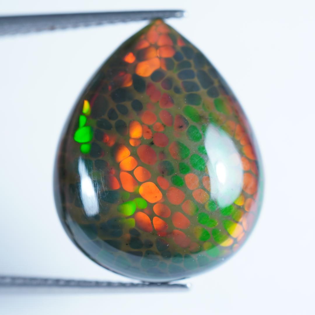 ハニカム ブラックオパール　エチオピア産