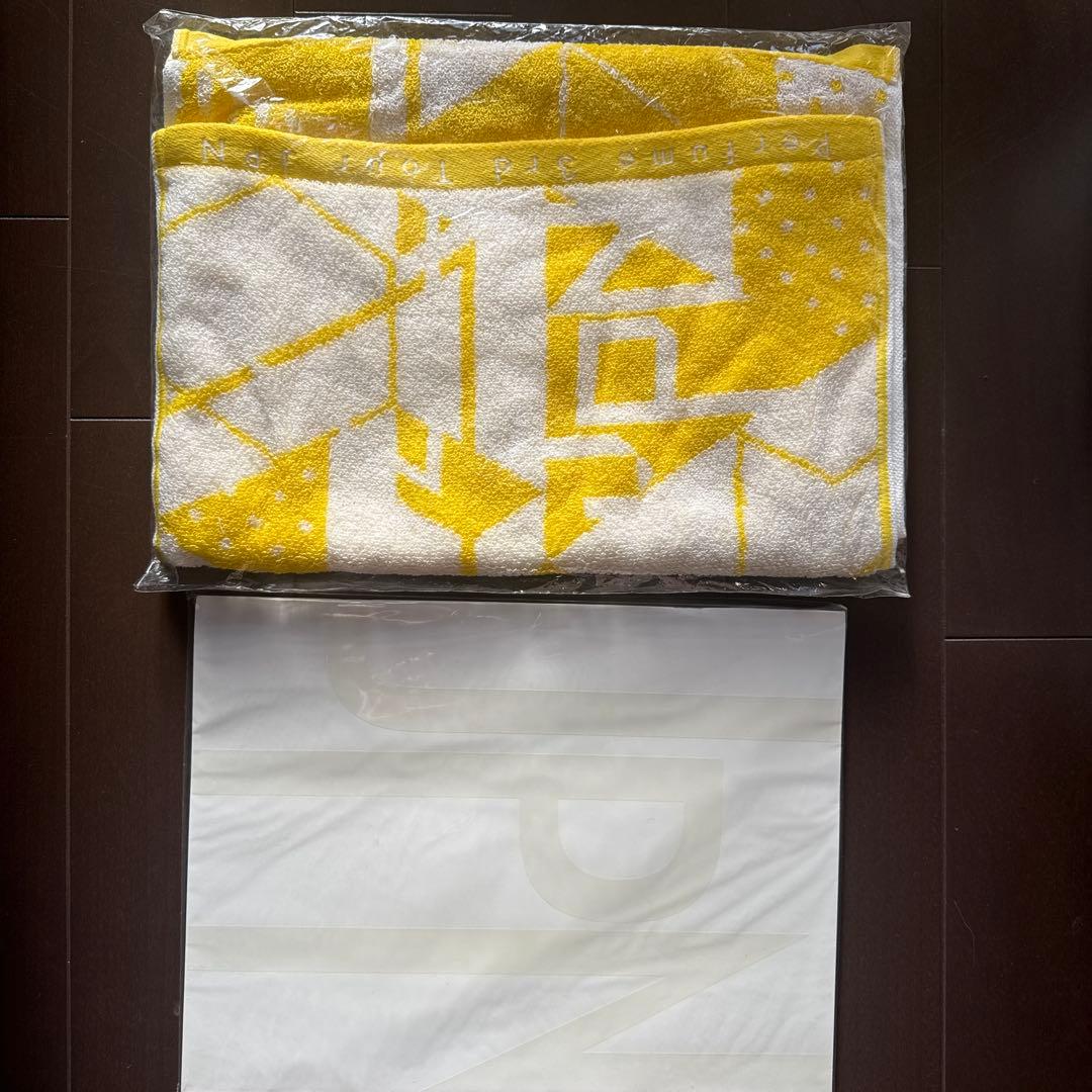 未開封未使用JPN Perfume ツアーパンフレット　タオル