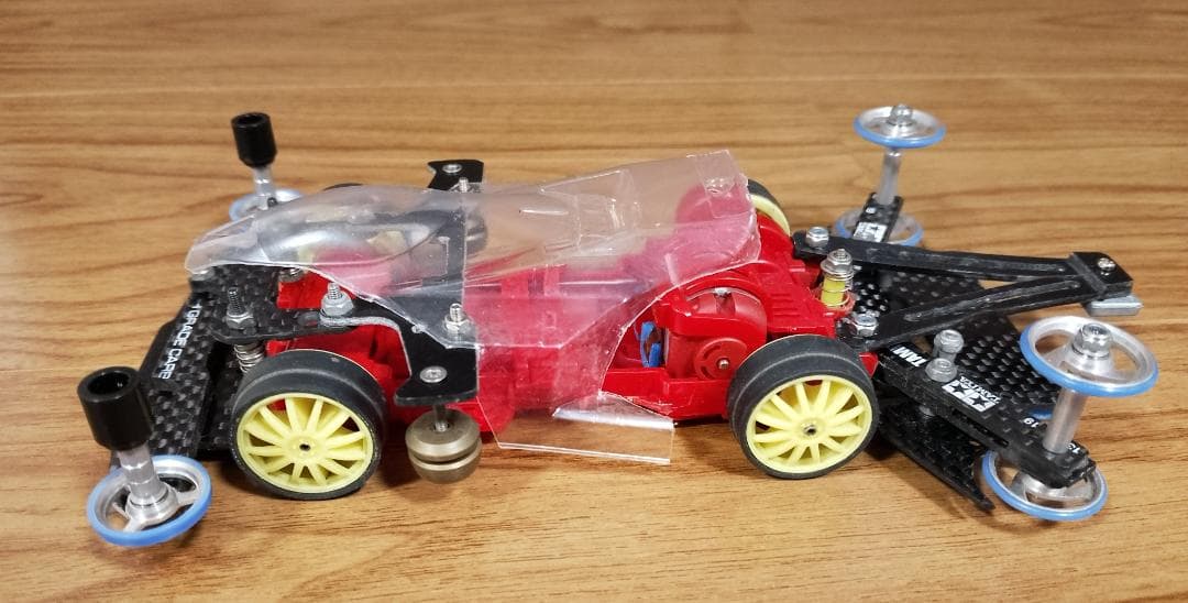 ★ミニ四駆 サンダーショット ポリカボディ 提灯 ATバンパー カスタム★