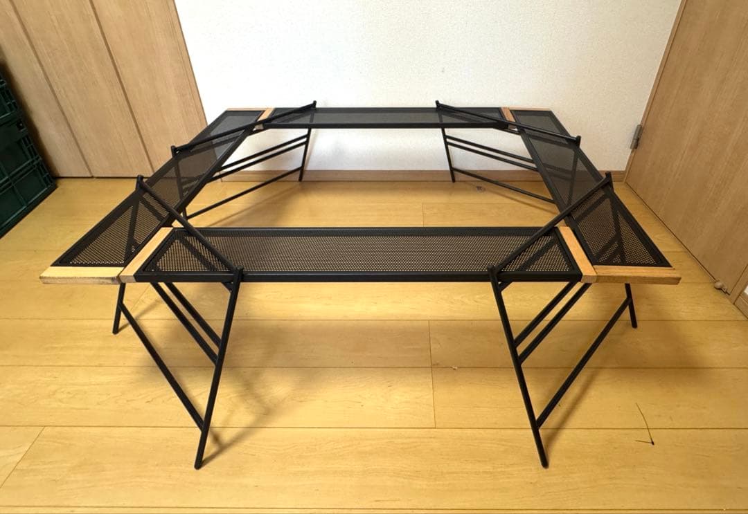 アウトドア テーブル 囲いテーブル テキーラテーブル 囲炉裏