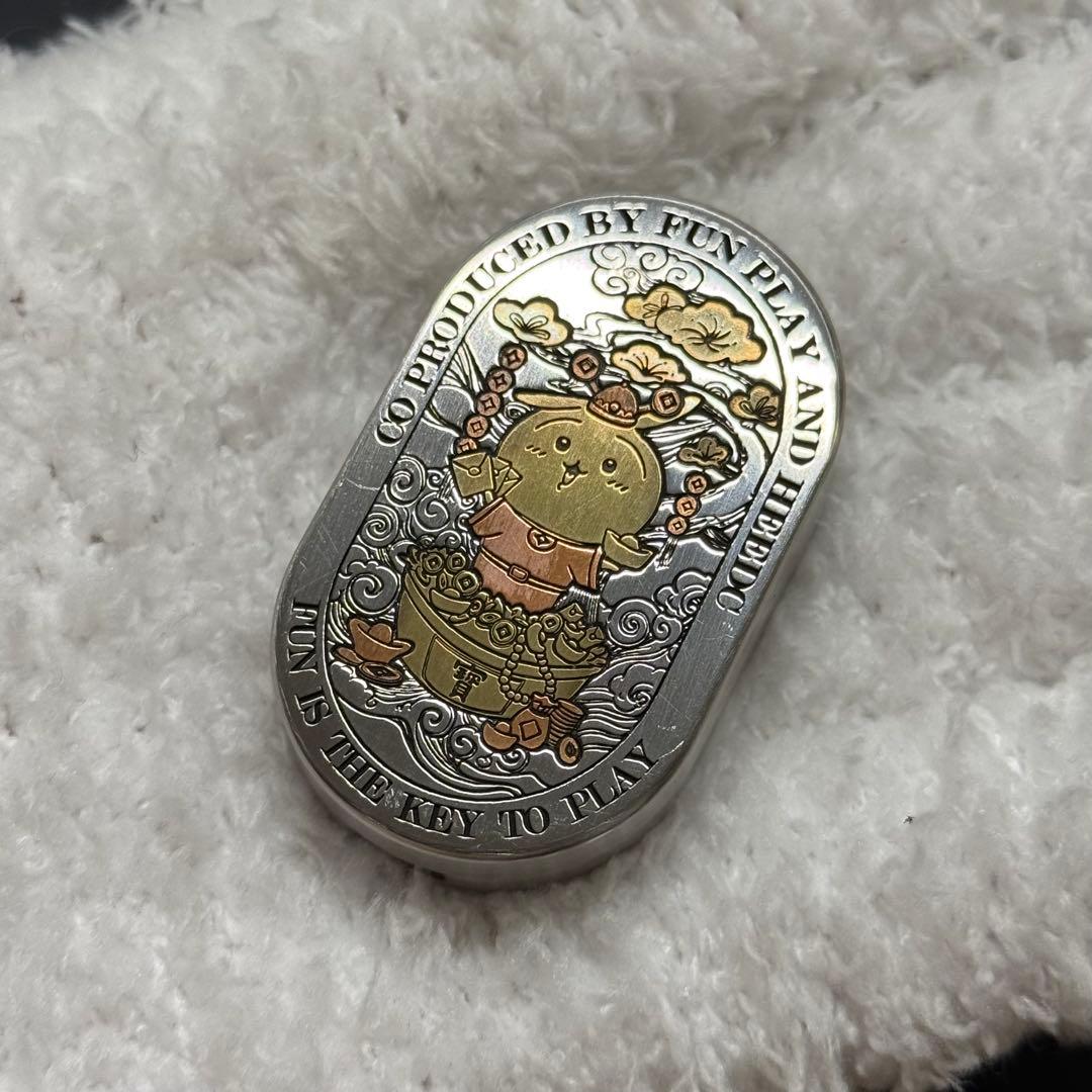「正規品」HE EDC フィジェットトイ SS製 　真鍮彫刻 限定　絶版