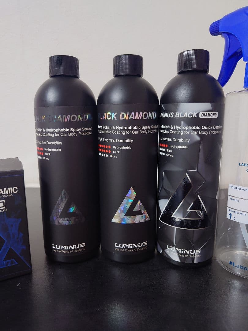 LM ルミナス　セラミック　グラフェン　ブラックダイヤモンド等セット