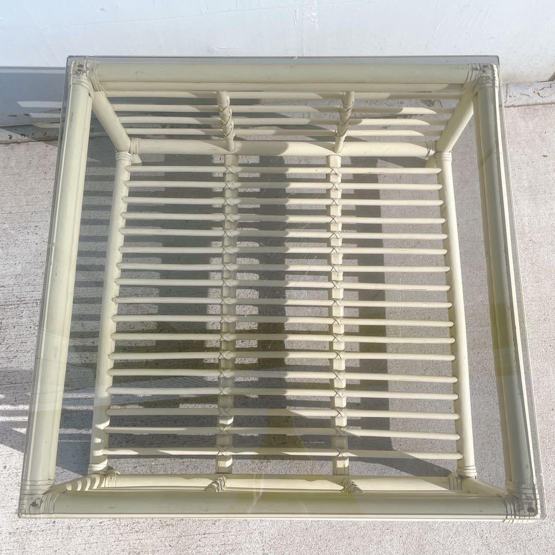 【良品】カサブランカ CADENZA カデンザ センターテーブル 高級 ラタン