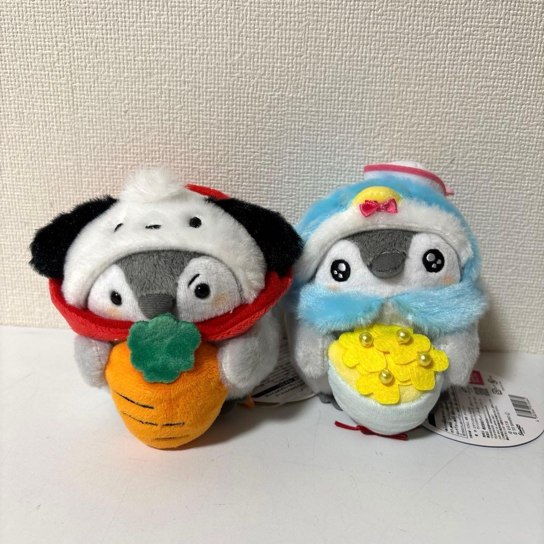 コウペンちゃん×サンリオキャラクターズ　きみをみまもるデスクトップぬいぐるみ