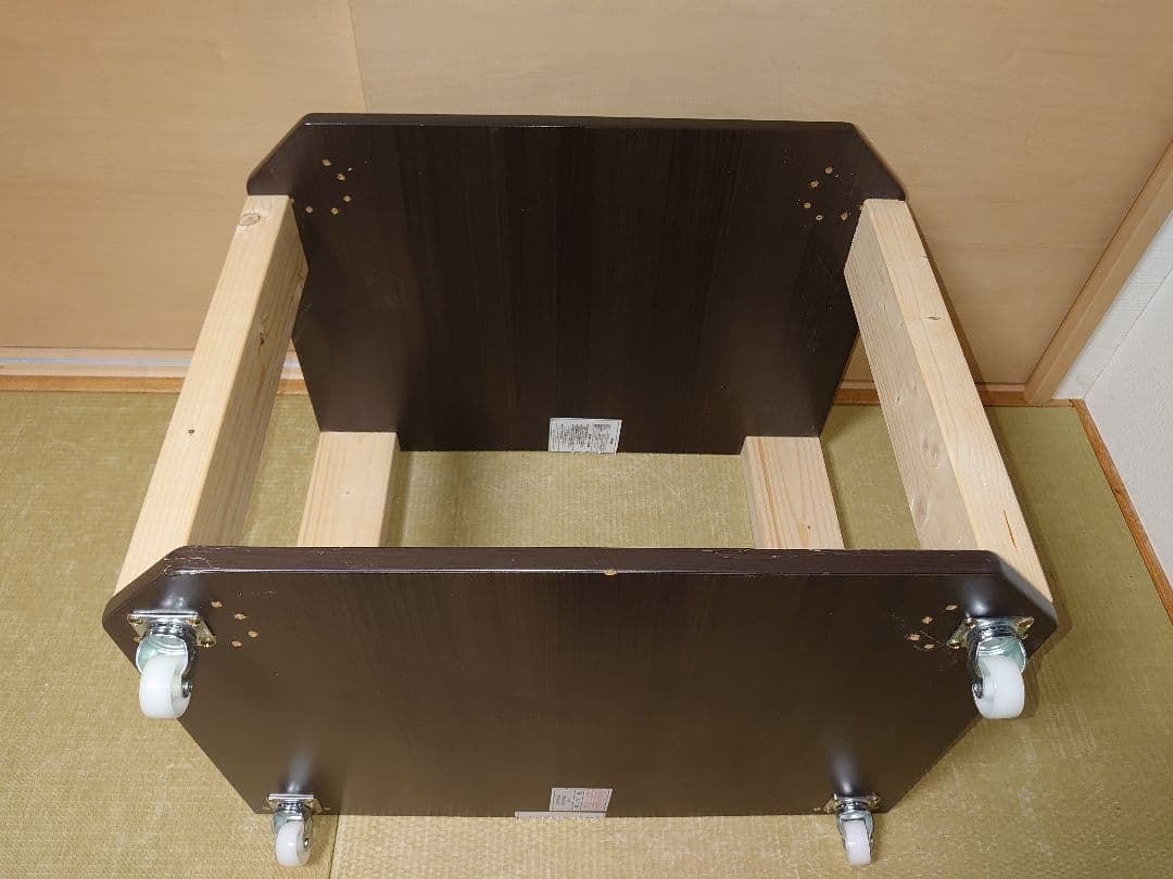 【移動に便利なキャスター付シンプルスタンド・㉓】パチスロ実機1台用の置く台★大