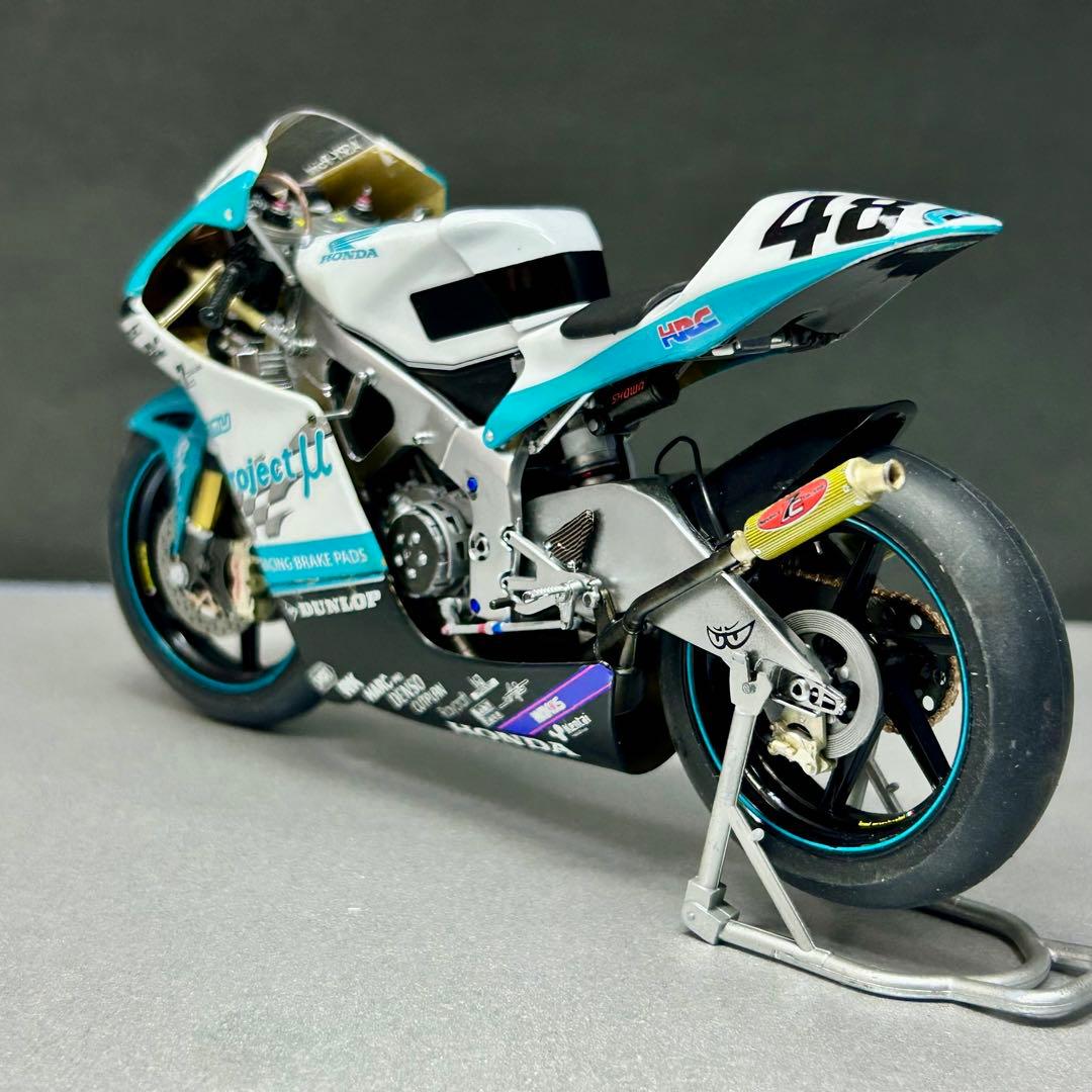 1/12 ハセガワ ホンダRS250RW 2008 #48プラモデル 完成品