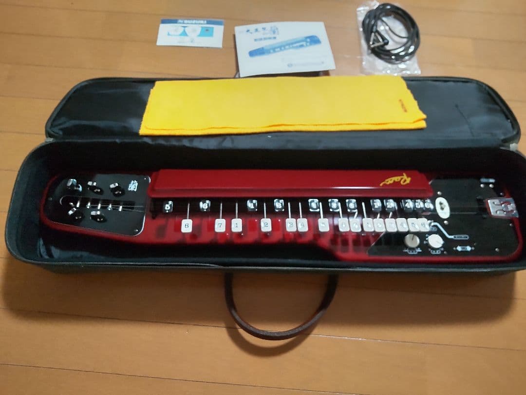 中古超美品　初心者　オール６点セット　❮　大正琴　蘭　他５点 ❯