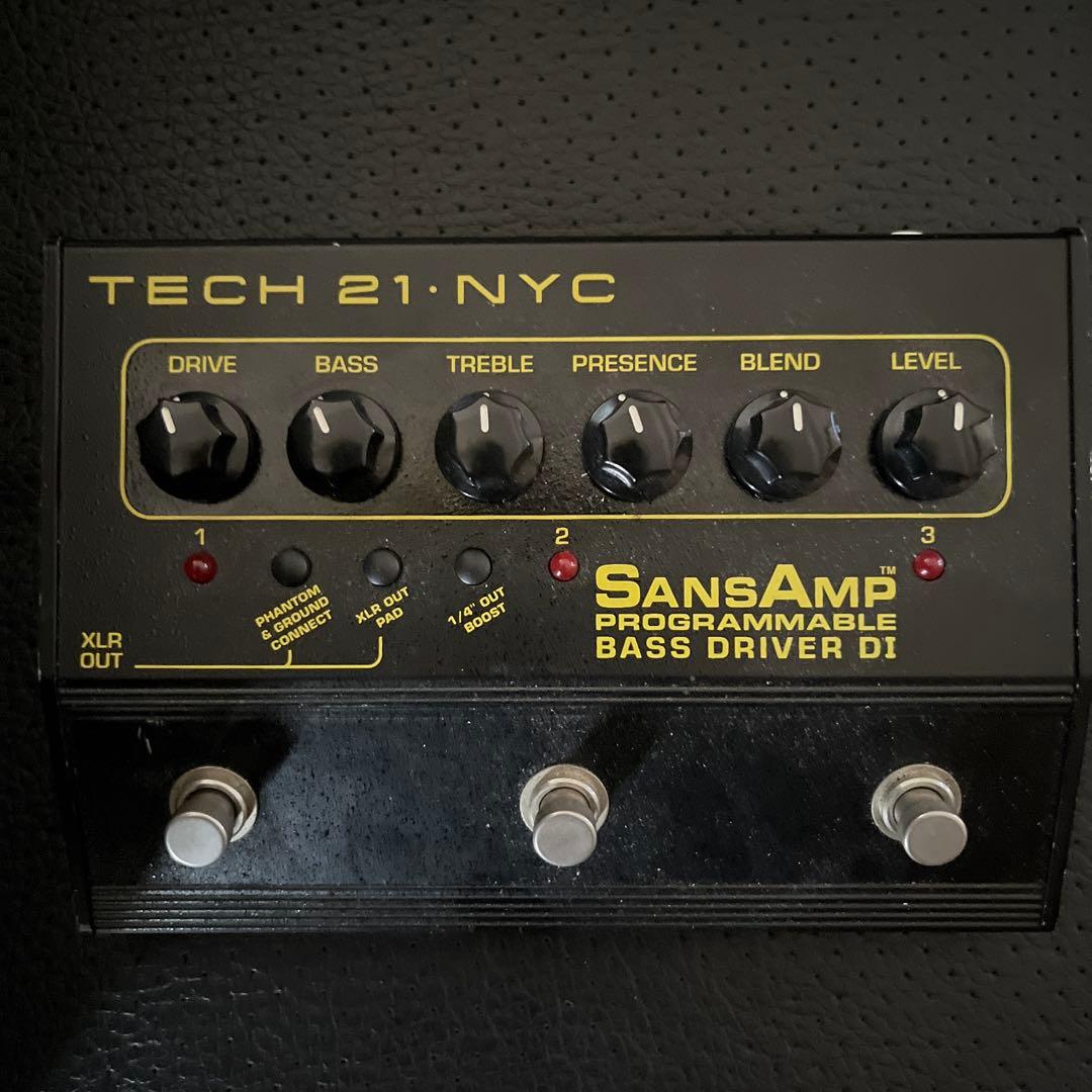 ベース Sansamp Programable Bass D DI