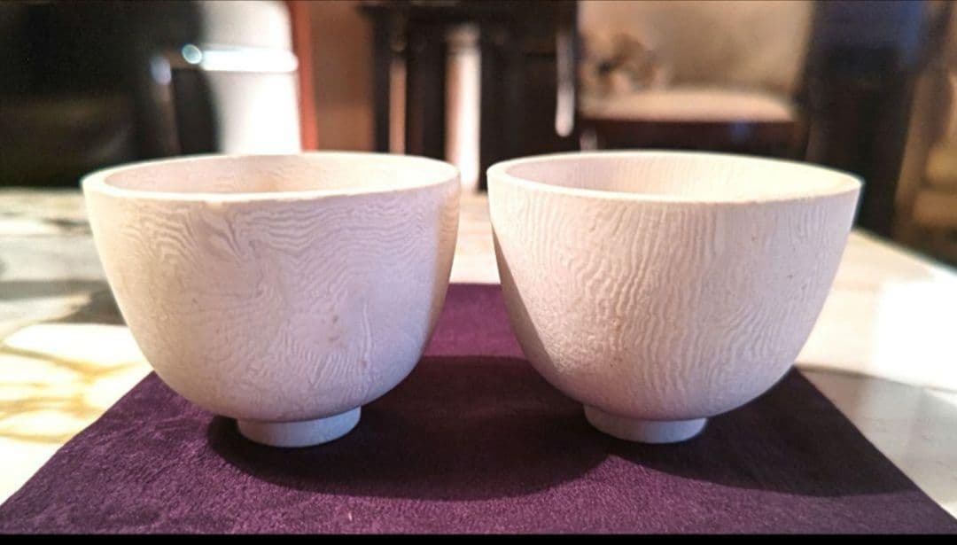 最終処分！人間国宝　松井康成　美品　茶碗　ペア