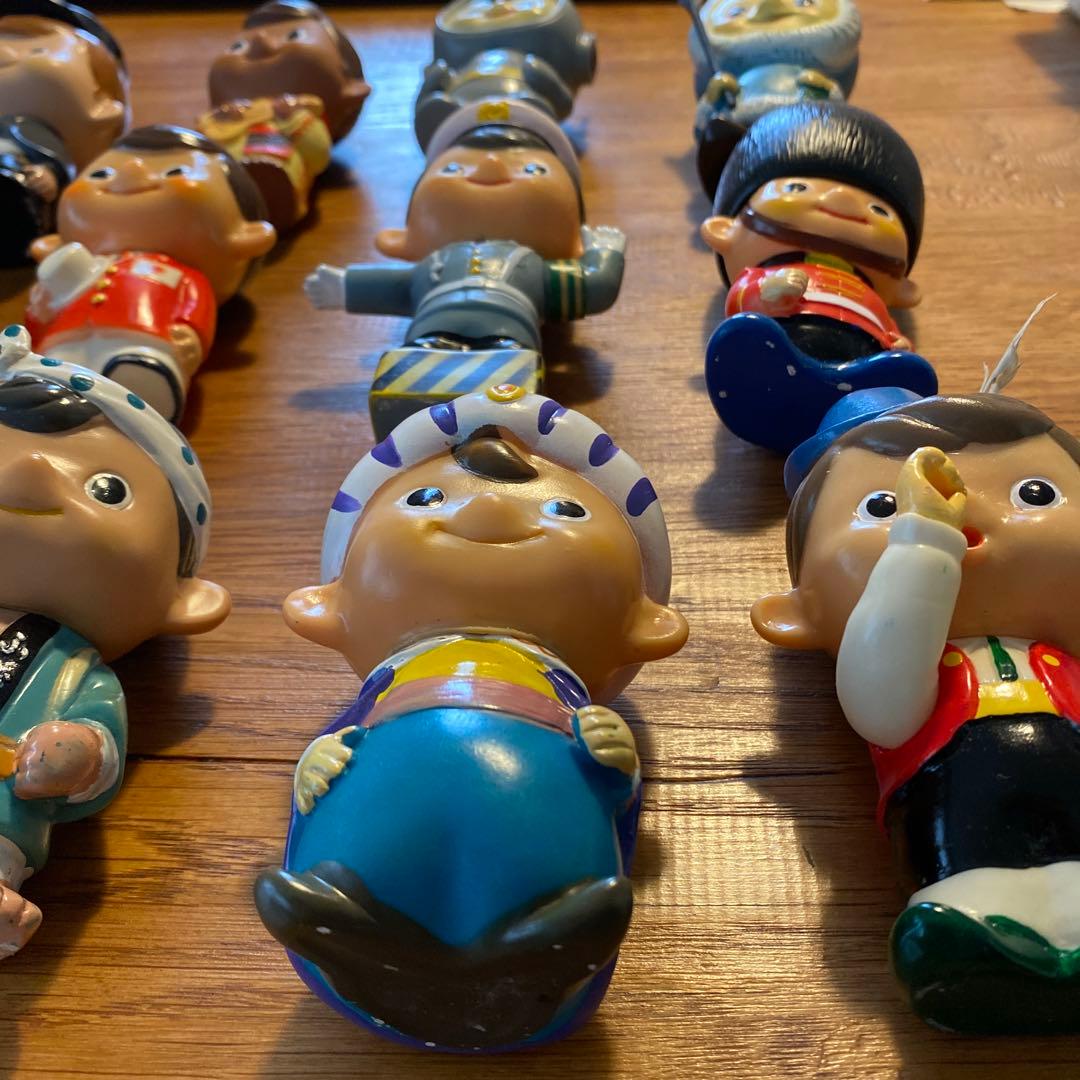 富士銀行　ぼくちゃん　貯金箱　12体