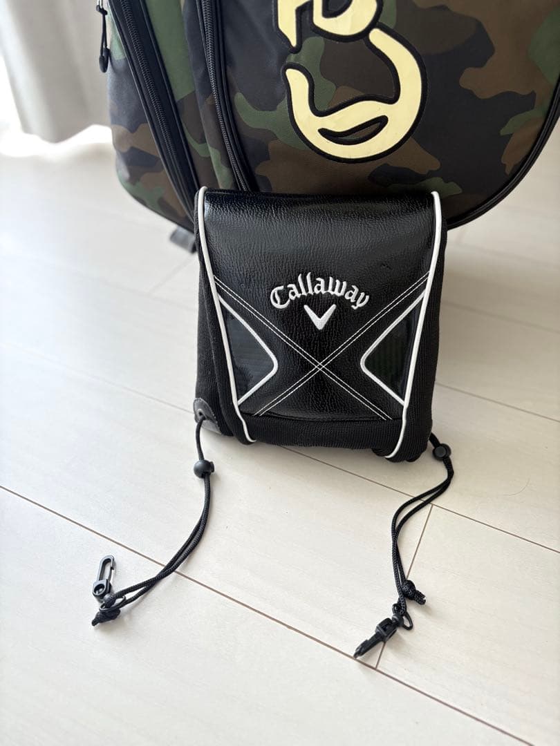 Callawayキャロウェイ 軽量キャディバッグ９型【カモ】 アイアンカバー付き