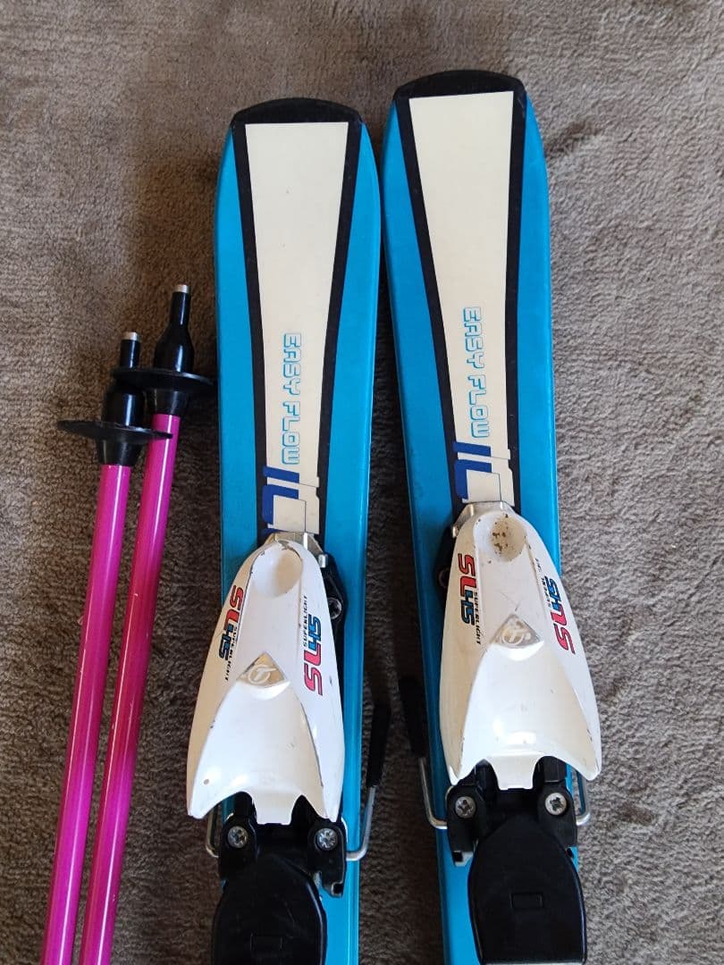 NISHIZAWA 108ジュニアカービンクスキーセット☆ブーツ21☆ストック付