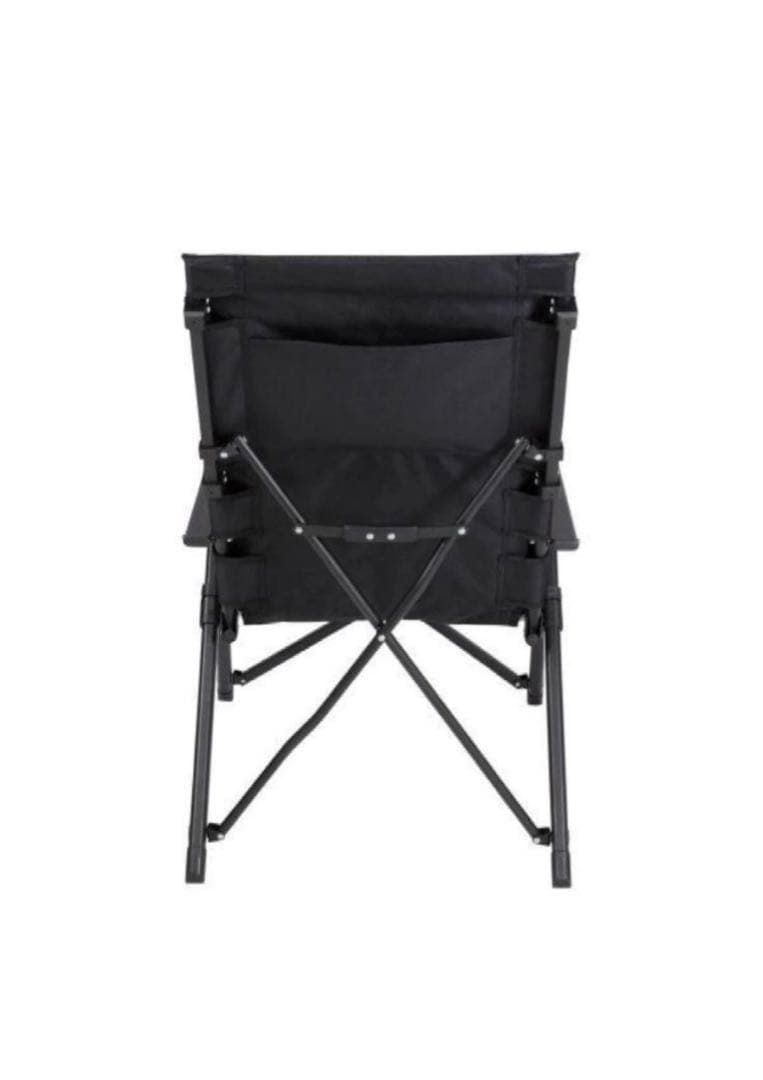 【2脚セット】キャプテンスタッグ　ブラックラベルウルトラ ハイバックチェア