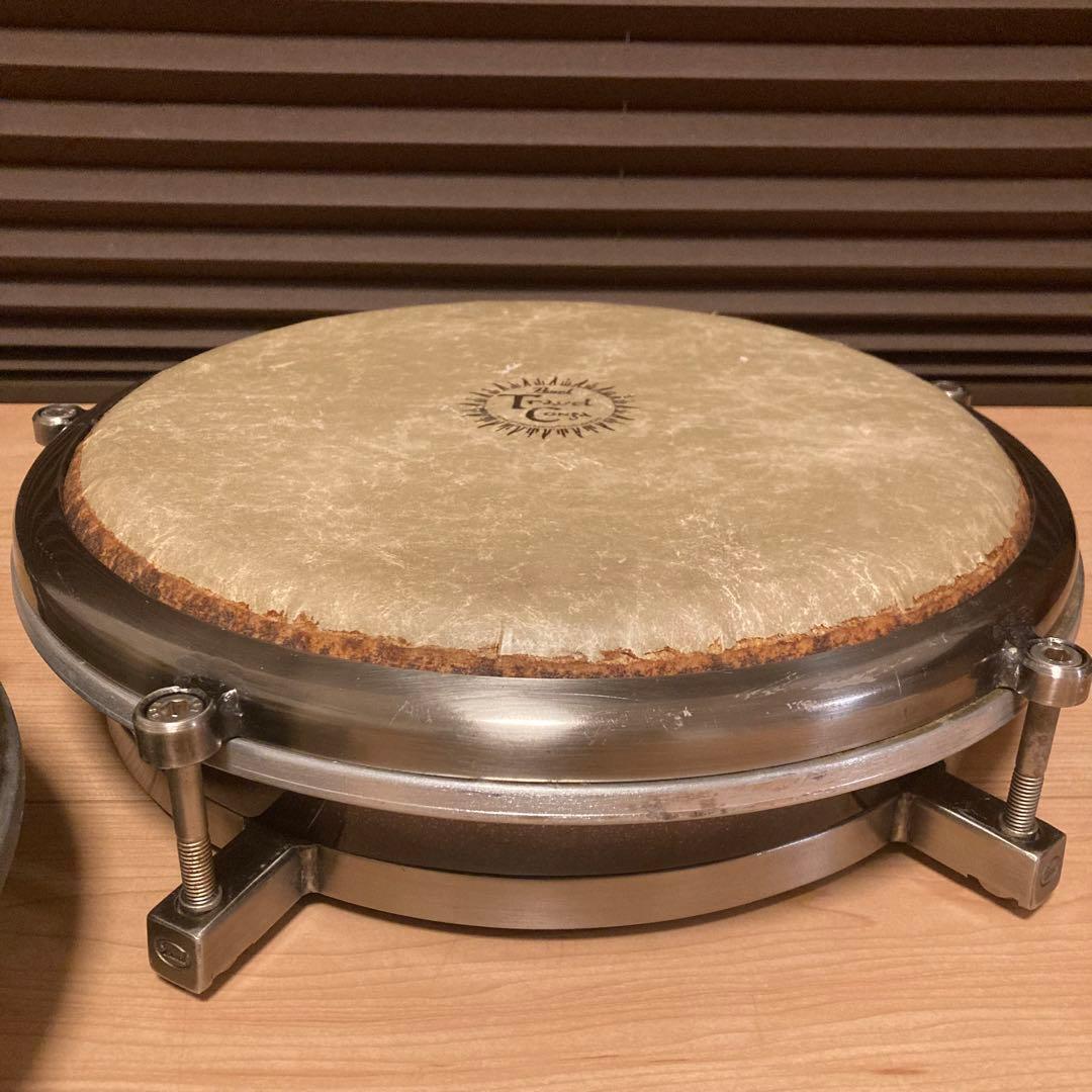 Pearl Travel Conga パール トラベルコンガ 2個 ケース付き