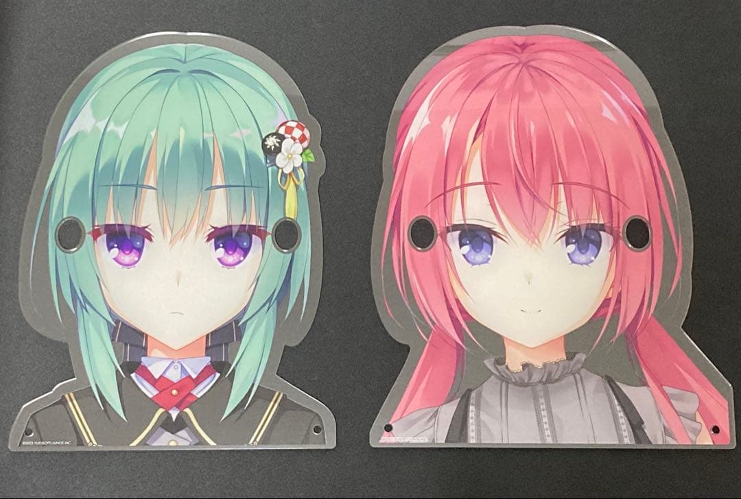 最終価格お値引き不可 ゆずソフトコラボカフェ限定　天使☆騒々 眼鏡スタ6種セット