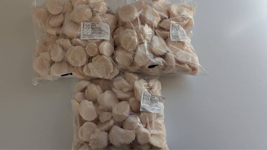 最短11日出荷‼️訳アリ‼️刺身用　北海道産冷凍ホタテ貝柱 4kg 特グレード