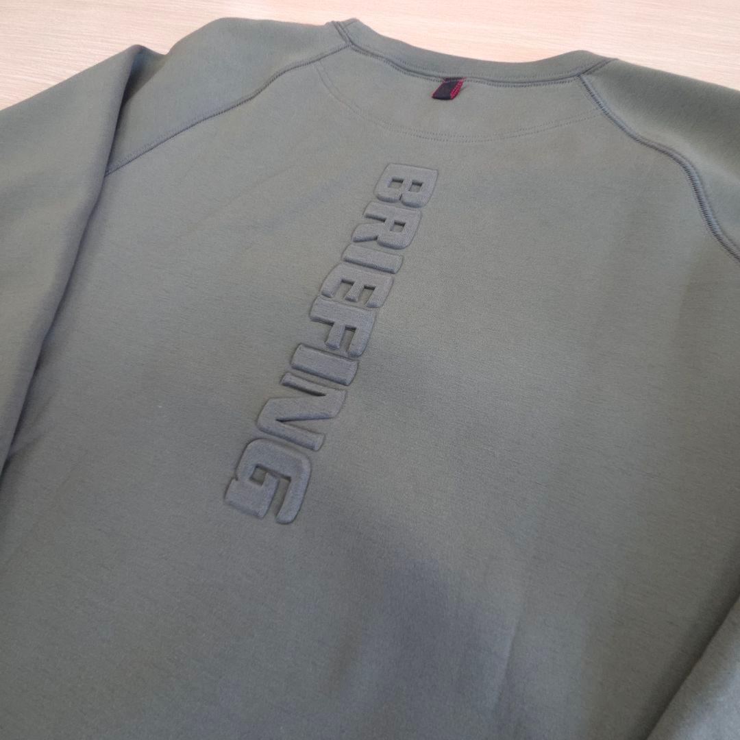 skpさん専用 BRIEFING WARM 3D LOGO CREW NECK
