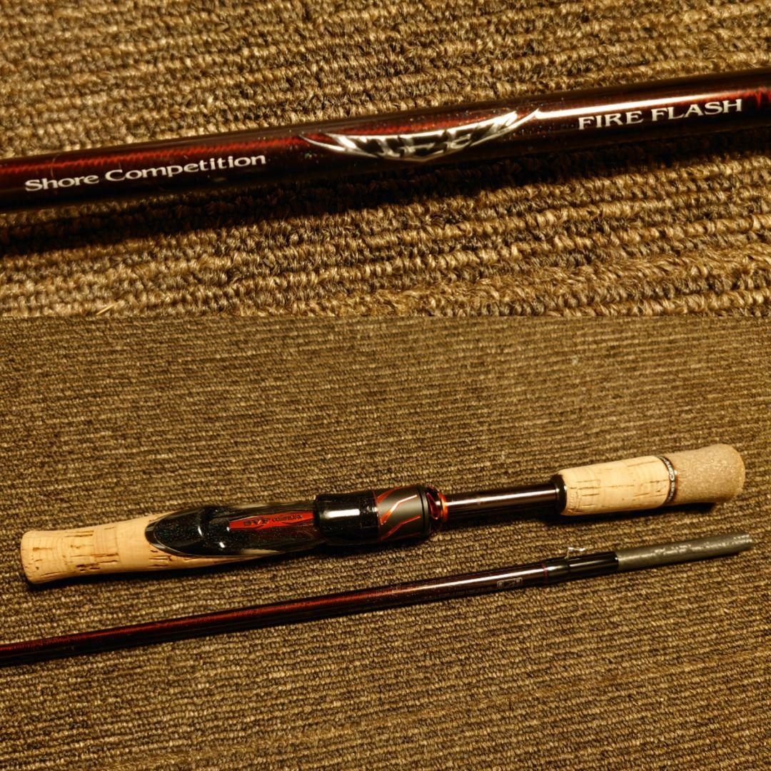 希少美品ダイワ 21スティーズ SC S64L-SV・ST ファイヤーフラッシュ