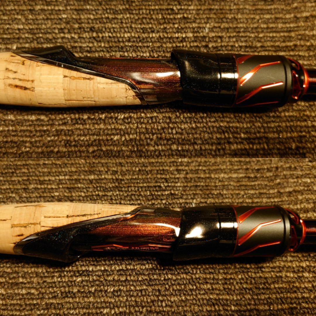 希少美品ダイワ 21スティーズ SC S64L-SV・ST ファイヤーフラッシュ