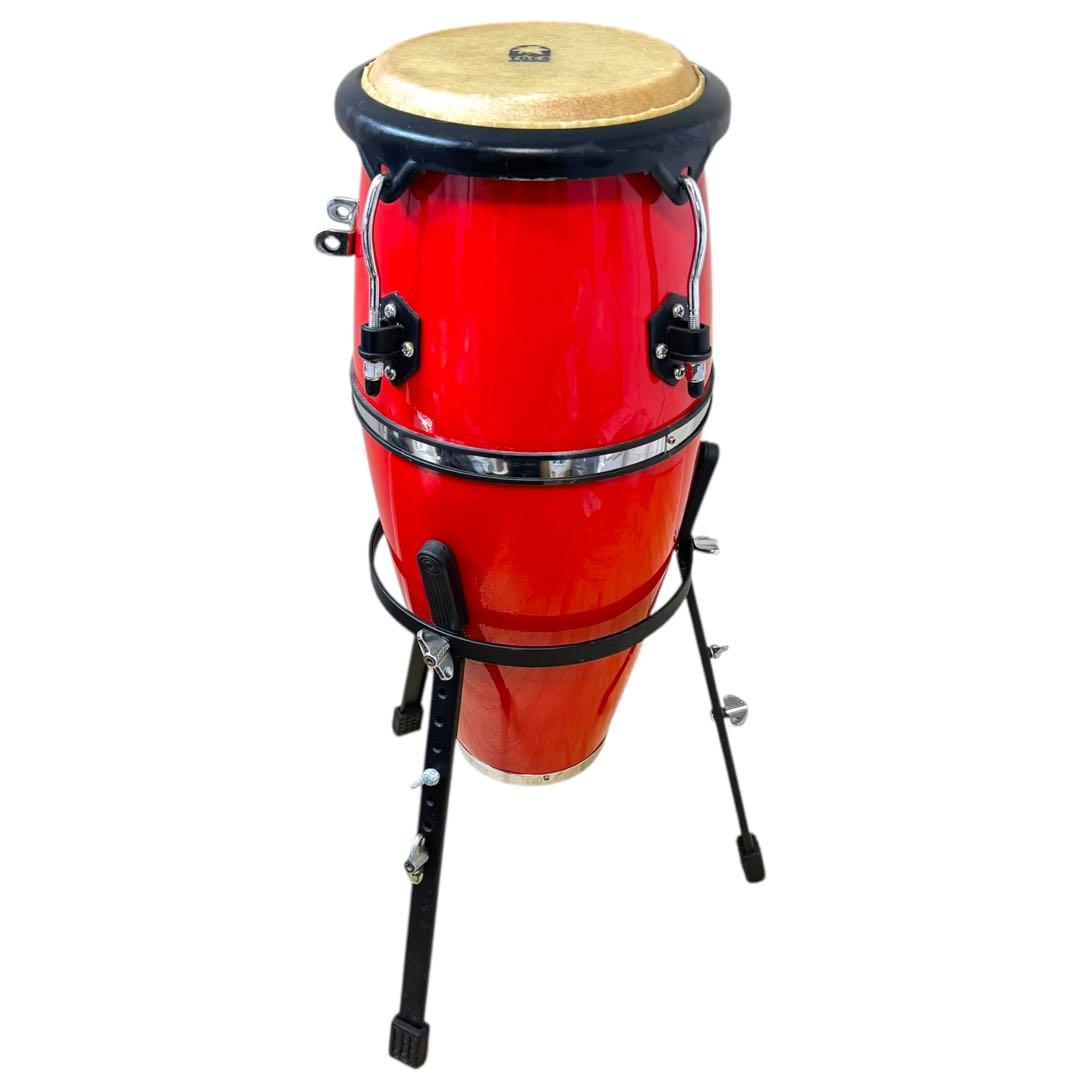 TOCA トカ コンガ プレイヤーシリーズ ファイバーシェル レッド 赤色