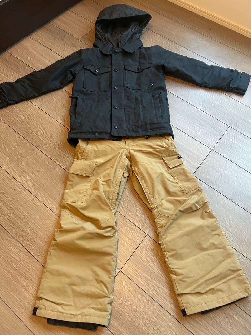 バートン　子ども用　スノーボードウェア　セット