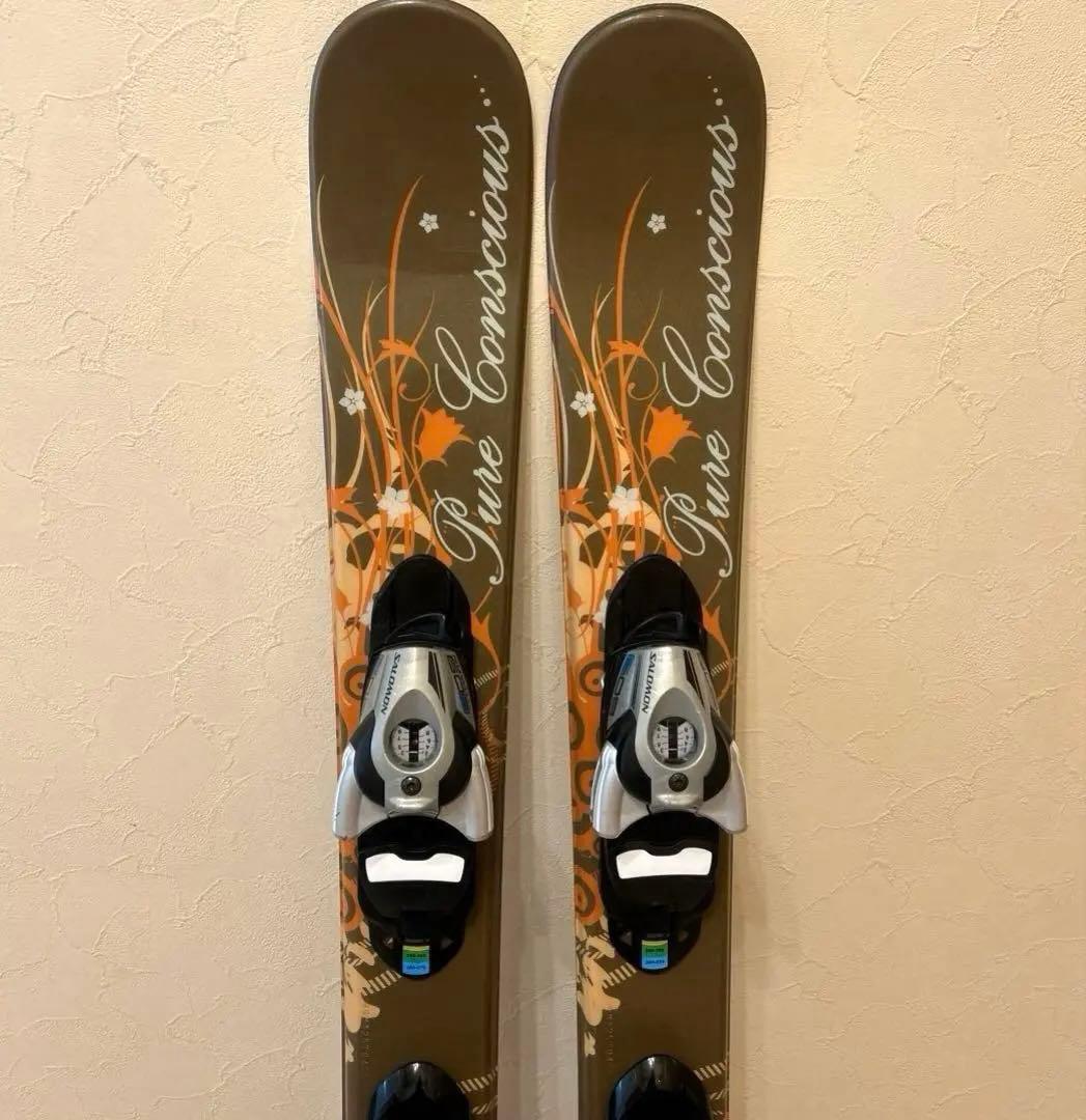 ◾️ショートスキーセット　板99㎝ ブーツ25.5㎝ 女性用　レディース用