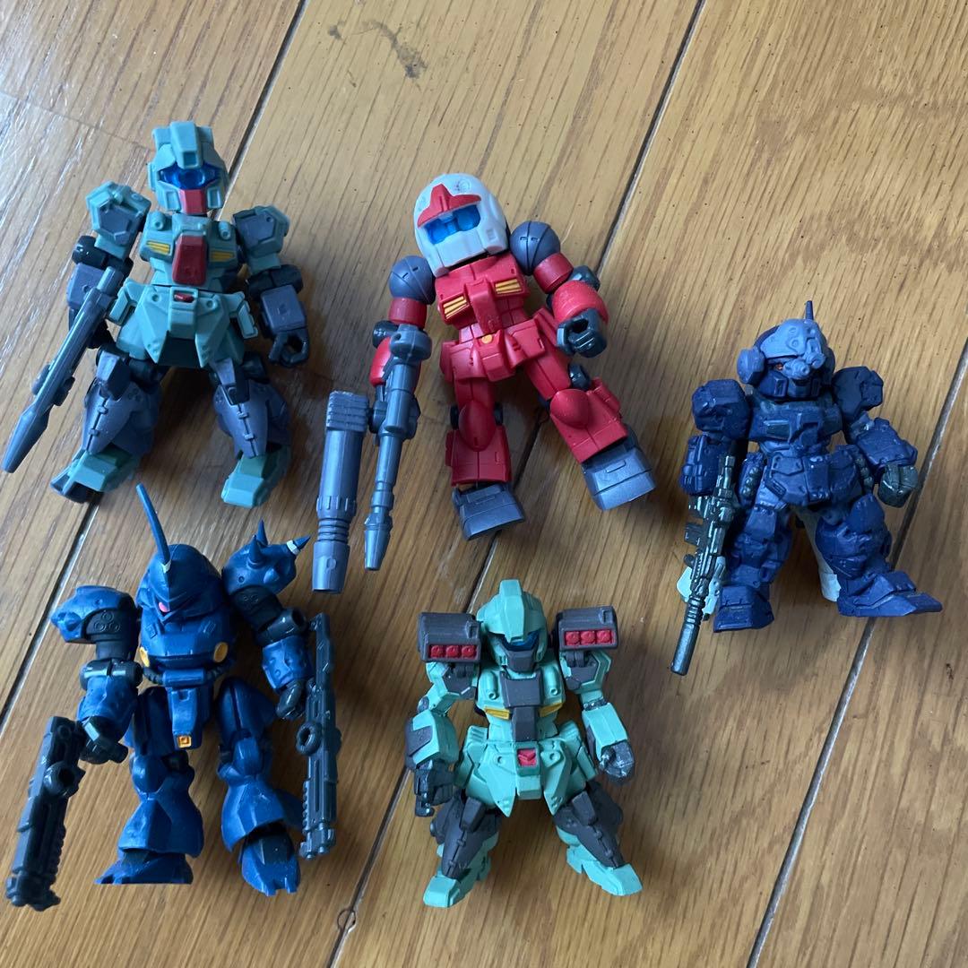 d*3様 【超お得】ガンダム　フィギュア　未開封２８個　＆　おまけ付き　塗装など