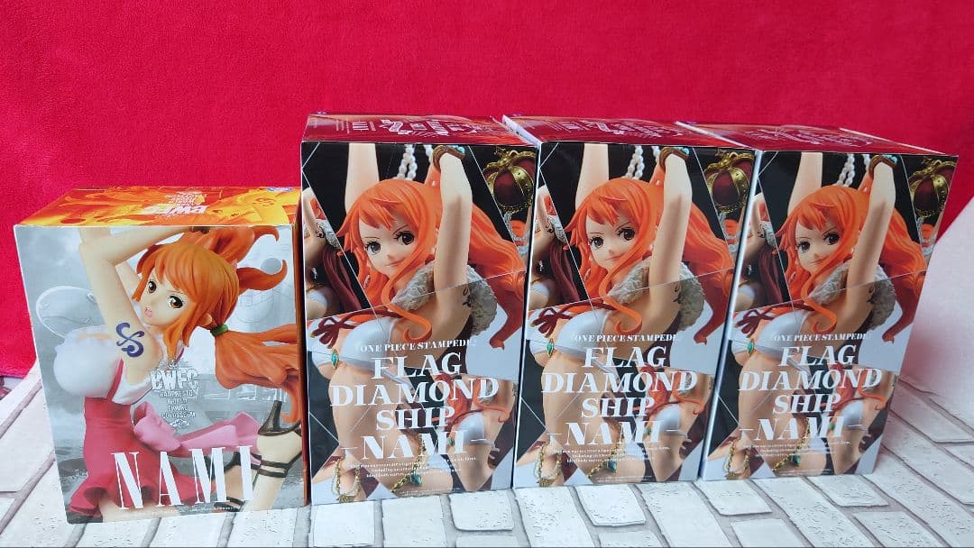 ワンピース　ナミ　FLAG DIAMOUD SHIP　 BWFC NAMI