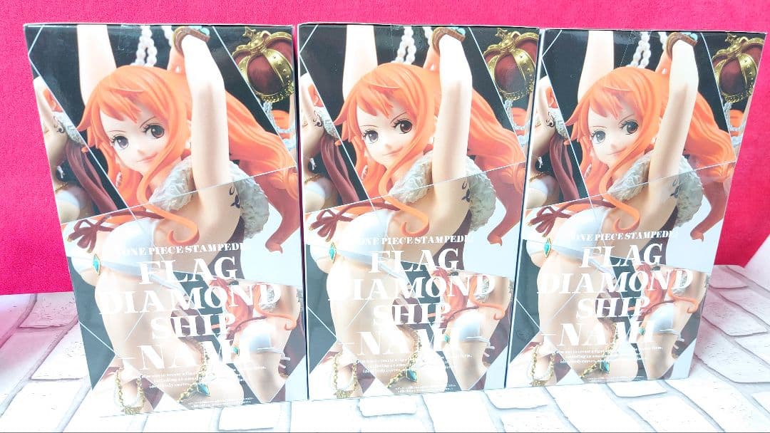 ワンピース　ナミ　FLAG DIAMOUD SHIP　 BWFC NAMI