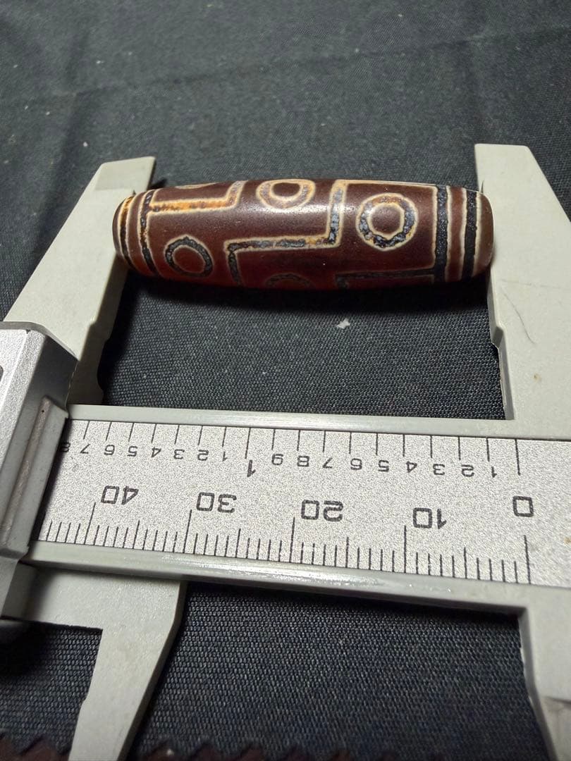 秘蔵上肯紅天珠‼️西蔵老礦紅玉髄九眼天珠