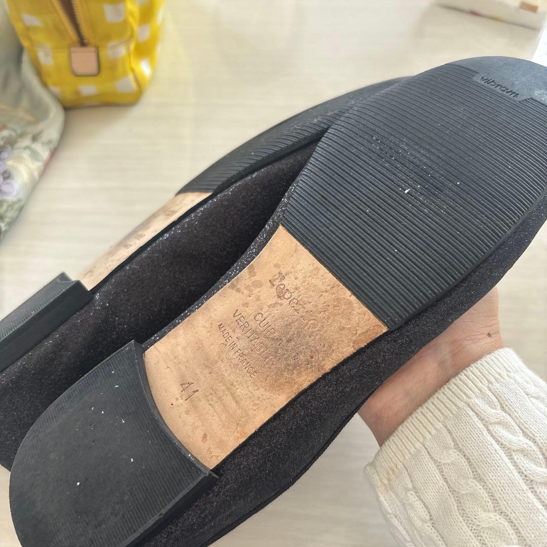 レペット　グリッター　フラットパンプス　41