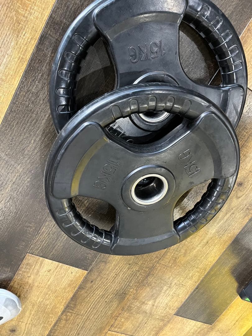 Φ 50mm ラバープレート 20kg 4枚 計80kg SET