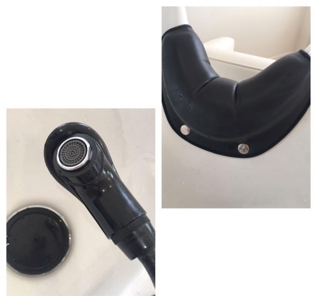 タカラベルモントバックシャンプー台 『OTO（オト）』 （フロアステップ）