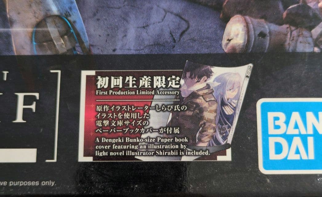 HG1/48　レギンレイヴ(シン搭乗機)　初回生産限定品