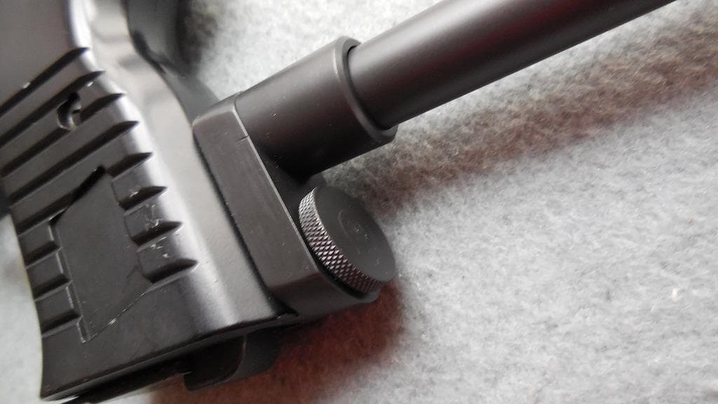 マルゼン　ワルサーP38デタッチャブル用　ストック+サイレンサー1本　カスタム品