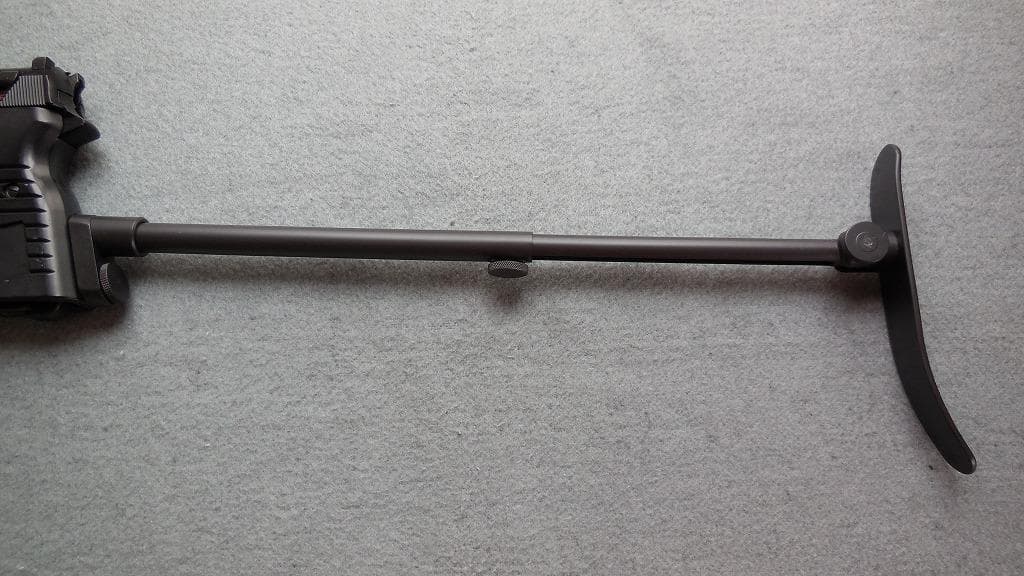 マルゼン　ワルサーP38デタッチャブル用　ストック+サイレンサー1本　カスタム品