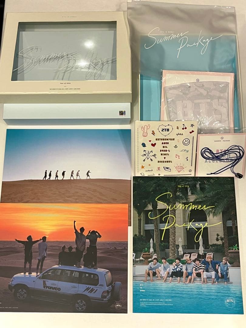 BTS シーグリ サマパケ 2016 ドバイ 2個セット 写真集