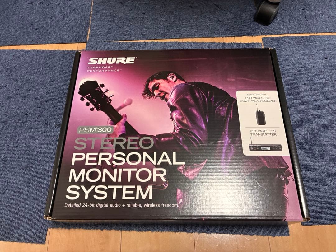 SHURE PSM300 ステレオパーソナルモニターシステム