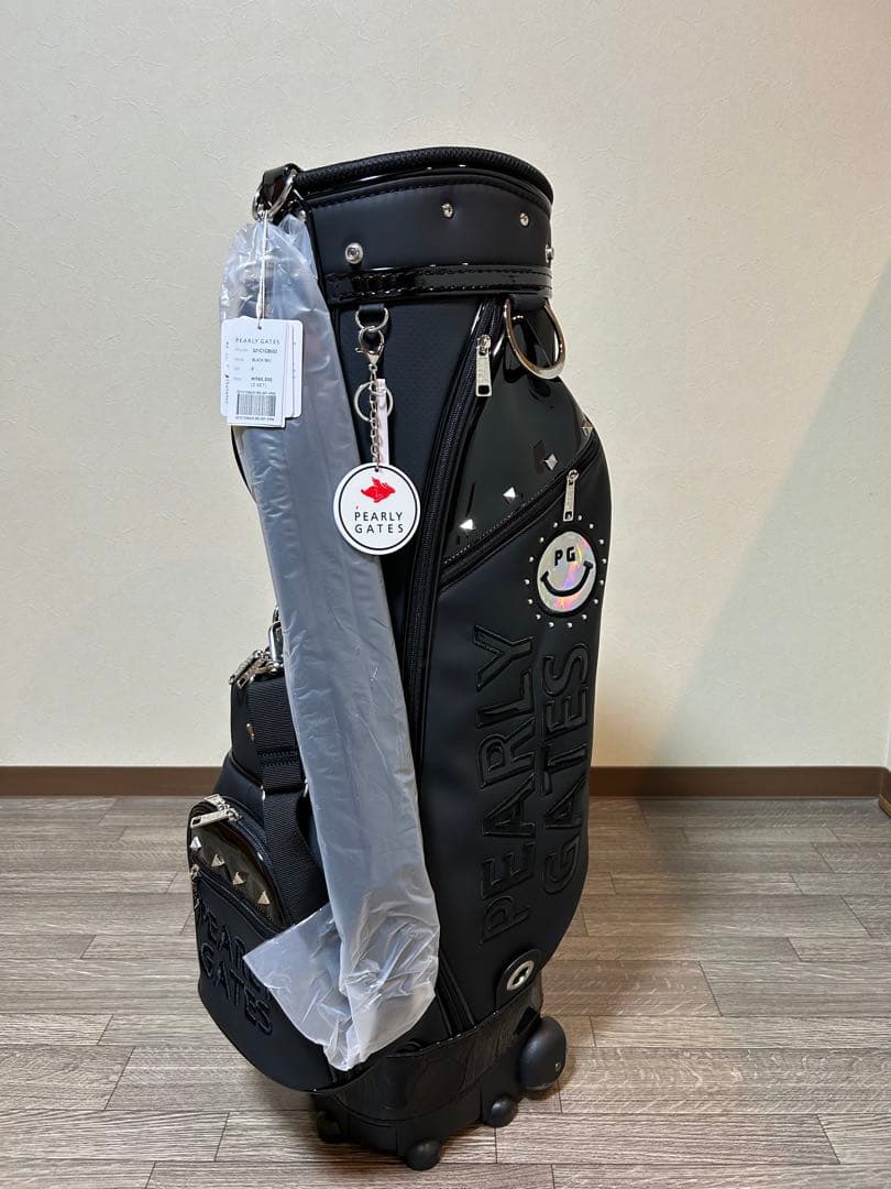 PEARLY GATES パーリーゲイツ　キャスター付キャディバック未使用タグ付