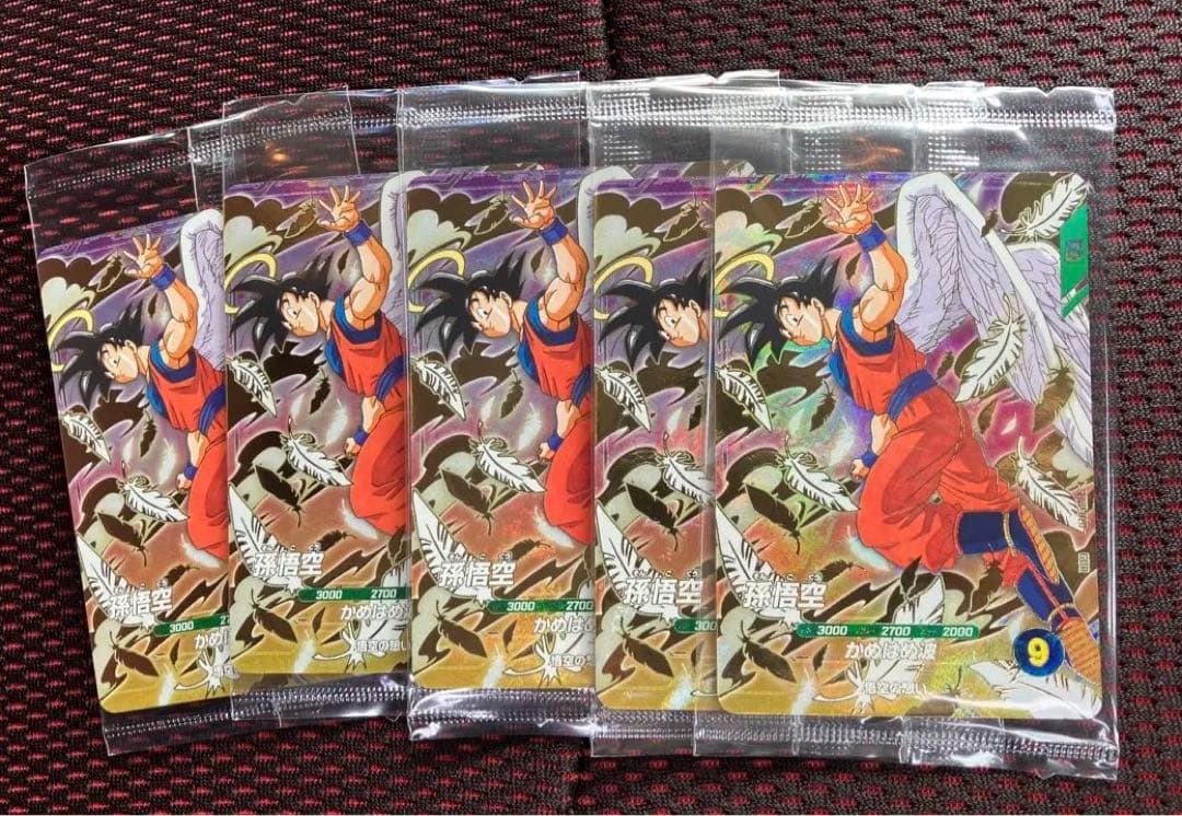ドラゴンボールスーパーダイバーズ　悟空　5枚セット　悟空の想い
