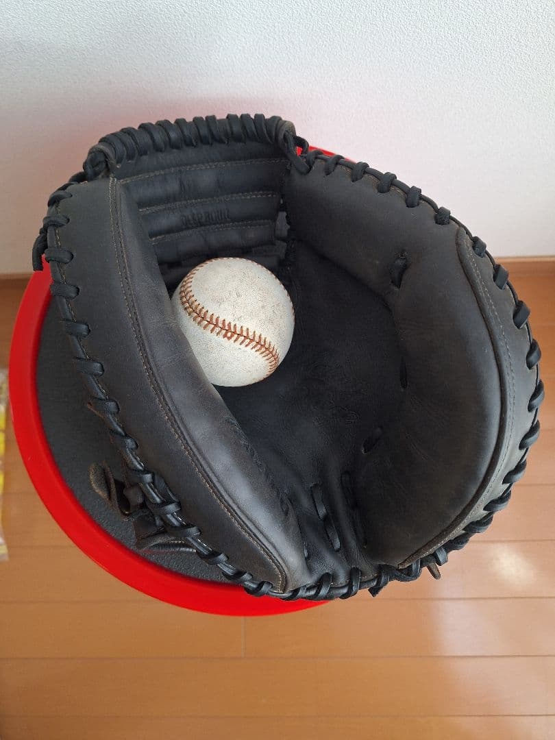 ミズノ 軟式キャッチャーミット　中古
