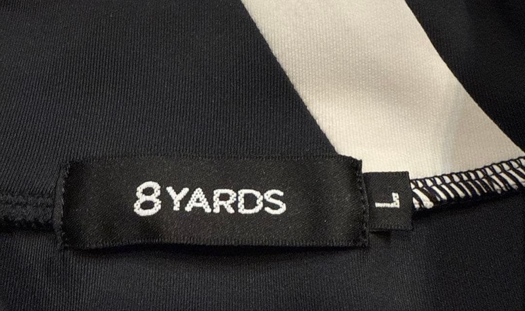 ハチヤーズ　レディース　ダンボールニット　モックネック　トップス　ウェア　L 黒